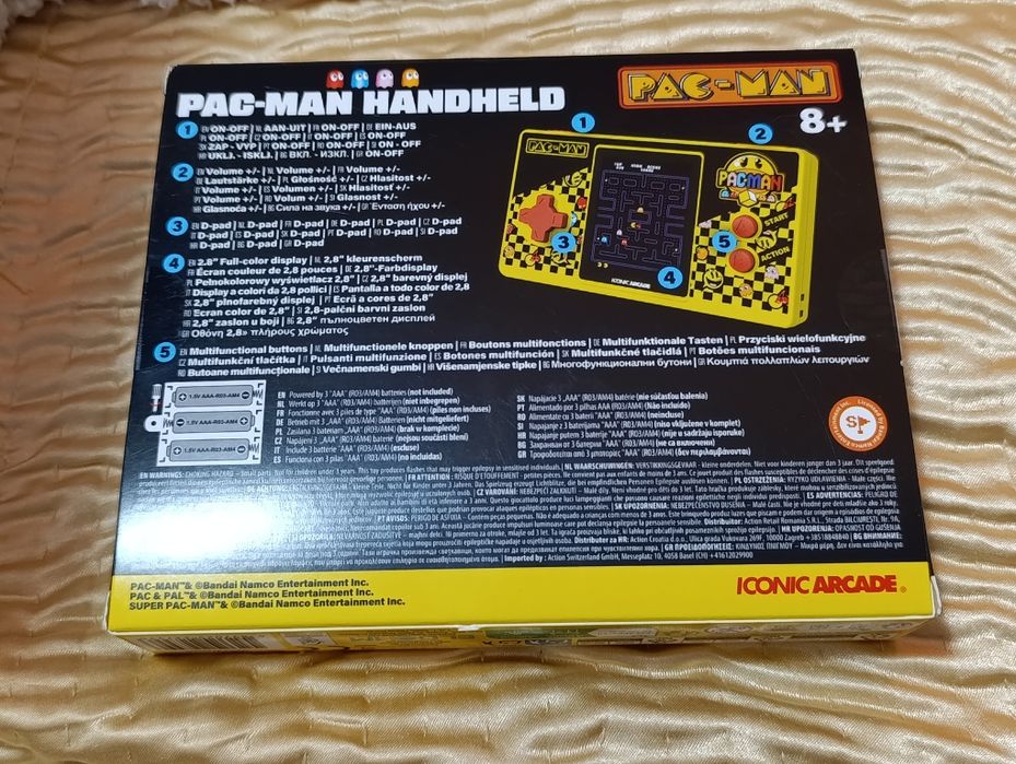 Jogo electrónico Pacman