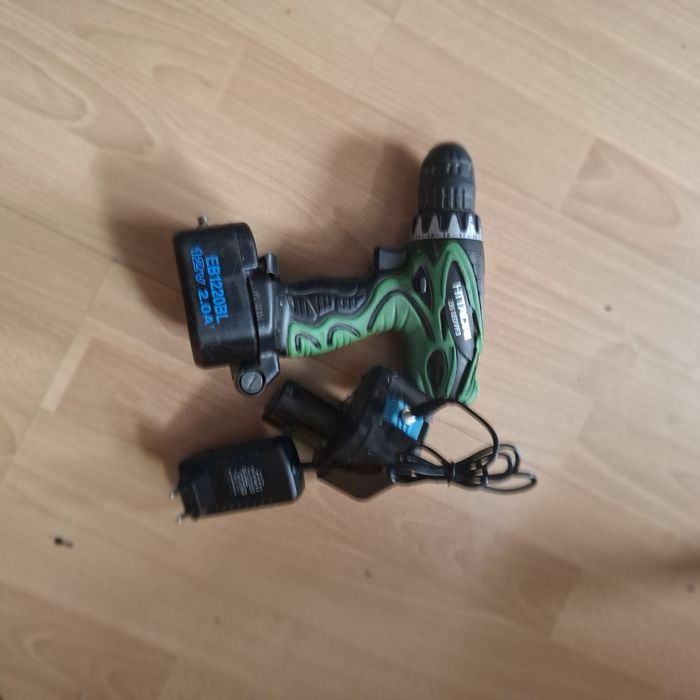 Wkrętarka Hitachi DS 12DVF3 – przerobiona na akumulatory litowo-jonowe