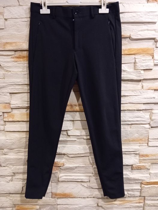 Czarne eleganckie damskie spodnie ZARA r.38. W.S.Z
