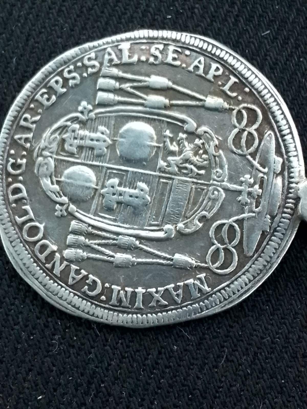 SREBRNA monetą TALAR 1669 roku