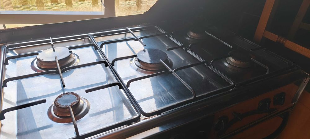 Fogão a gás, estado usado
