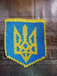 Герб України ( модульное оригами)