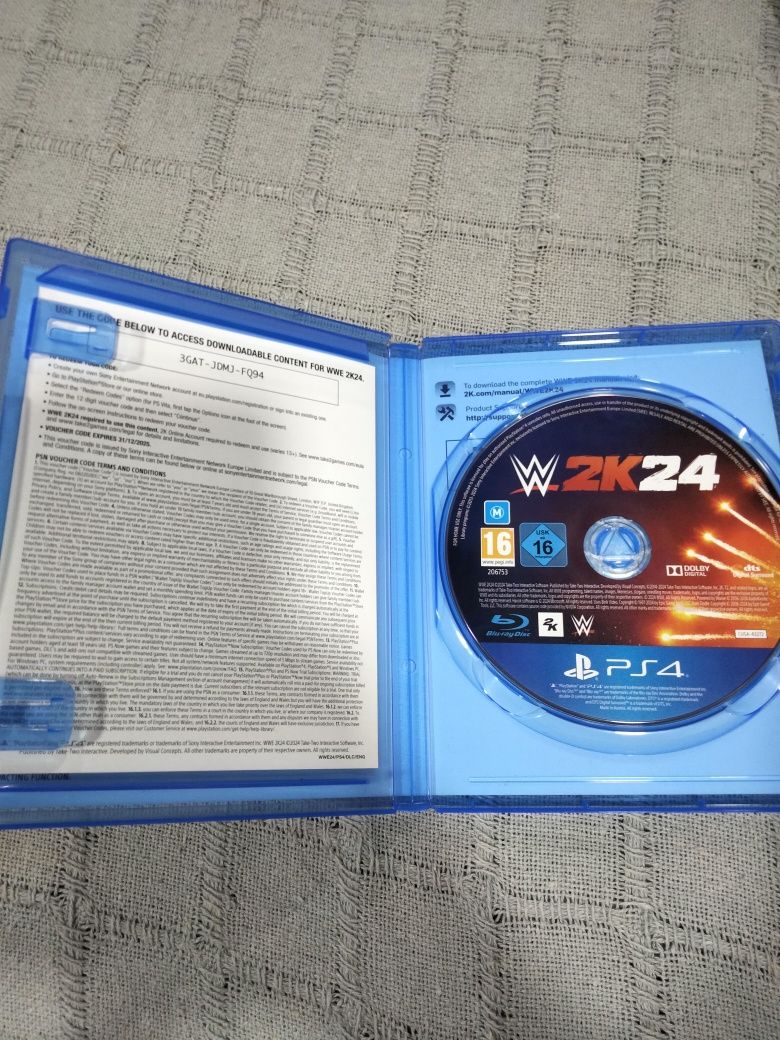 Jogo wwe 2k24 para PS4
