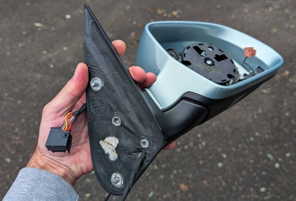 Зеркало шкода октавія а5 праве