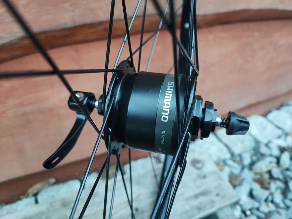 Komplet kół rowerowych Trekkingowych 28" Shimano Dynamo 9s Retro MTB