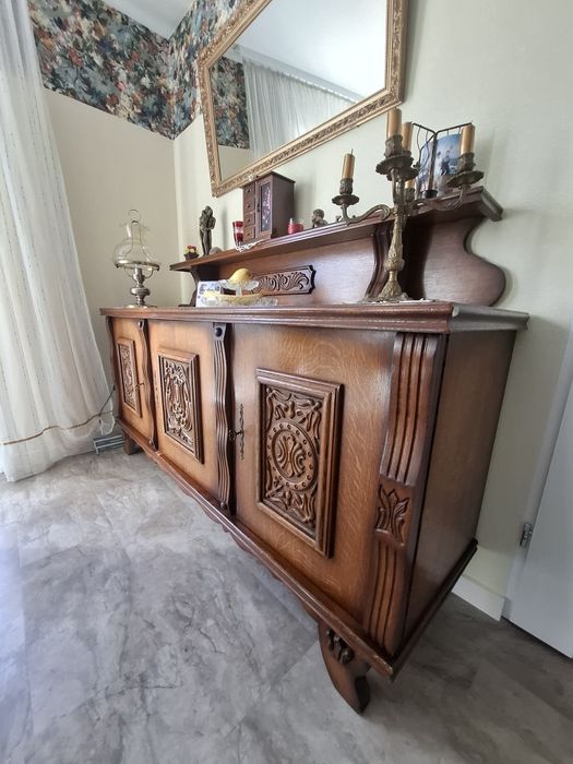 Komoda stara dębowa