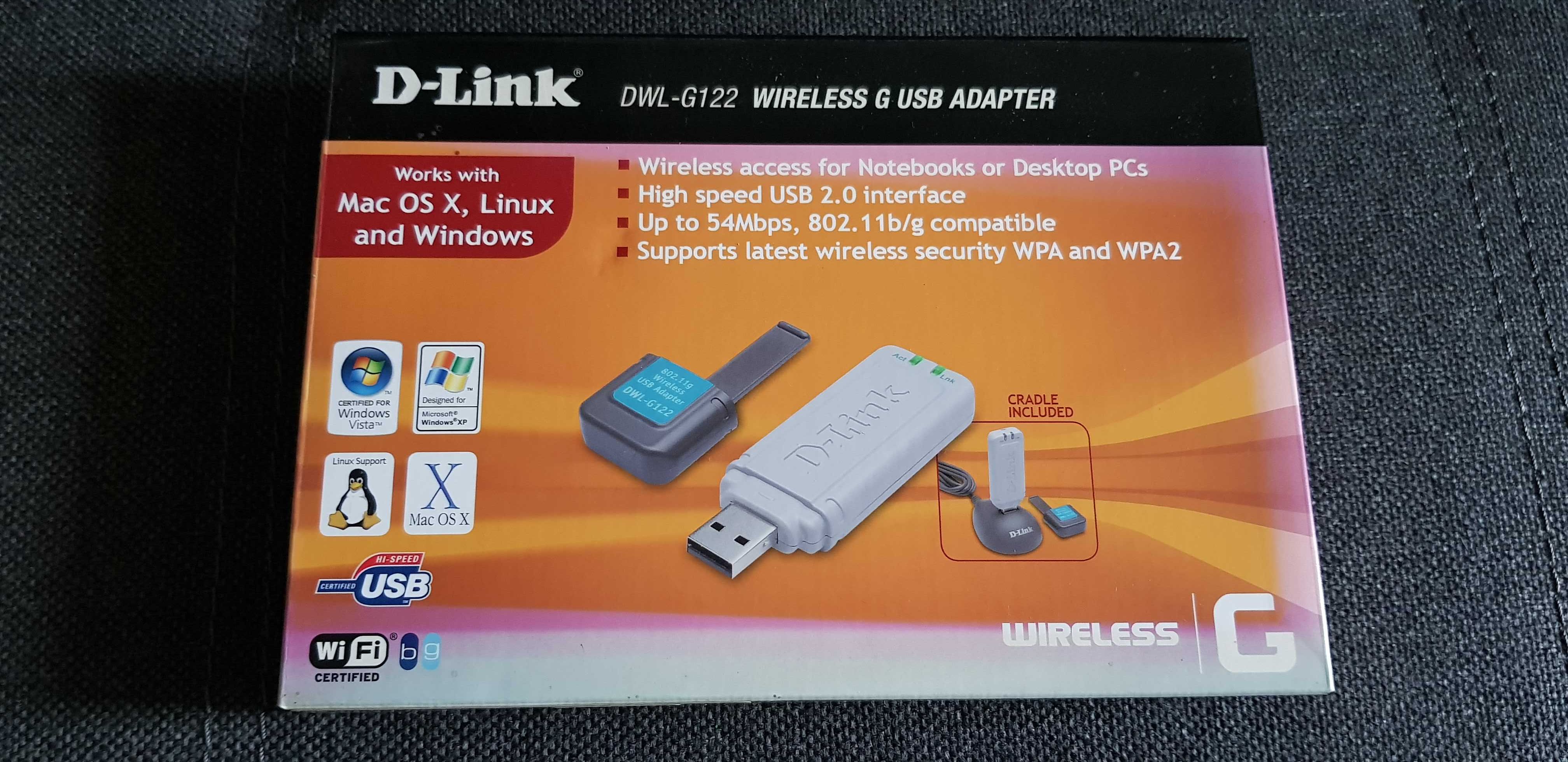 D-Link DWL-G122  Adapter sieci bezprzewodowej