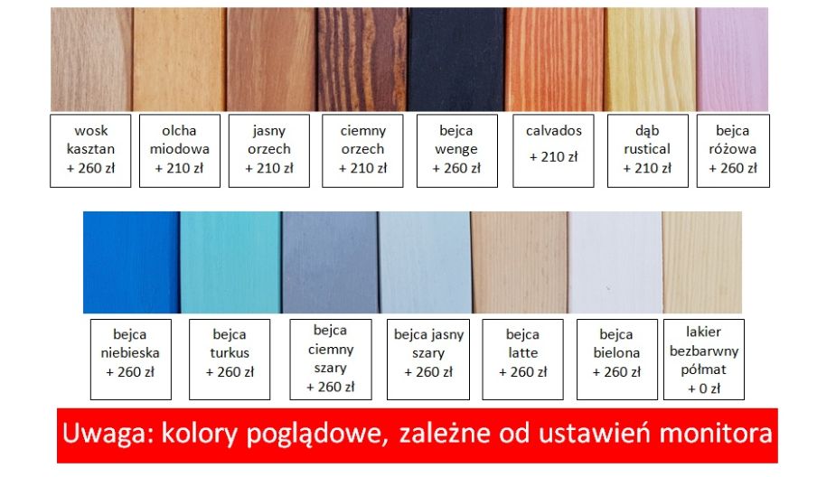 Łóżko tapczan otwierane na bok z pełnymi szczytami LOCA 120x200