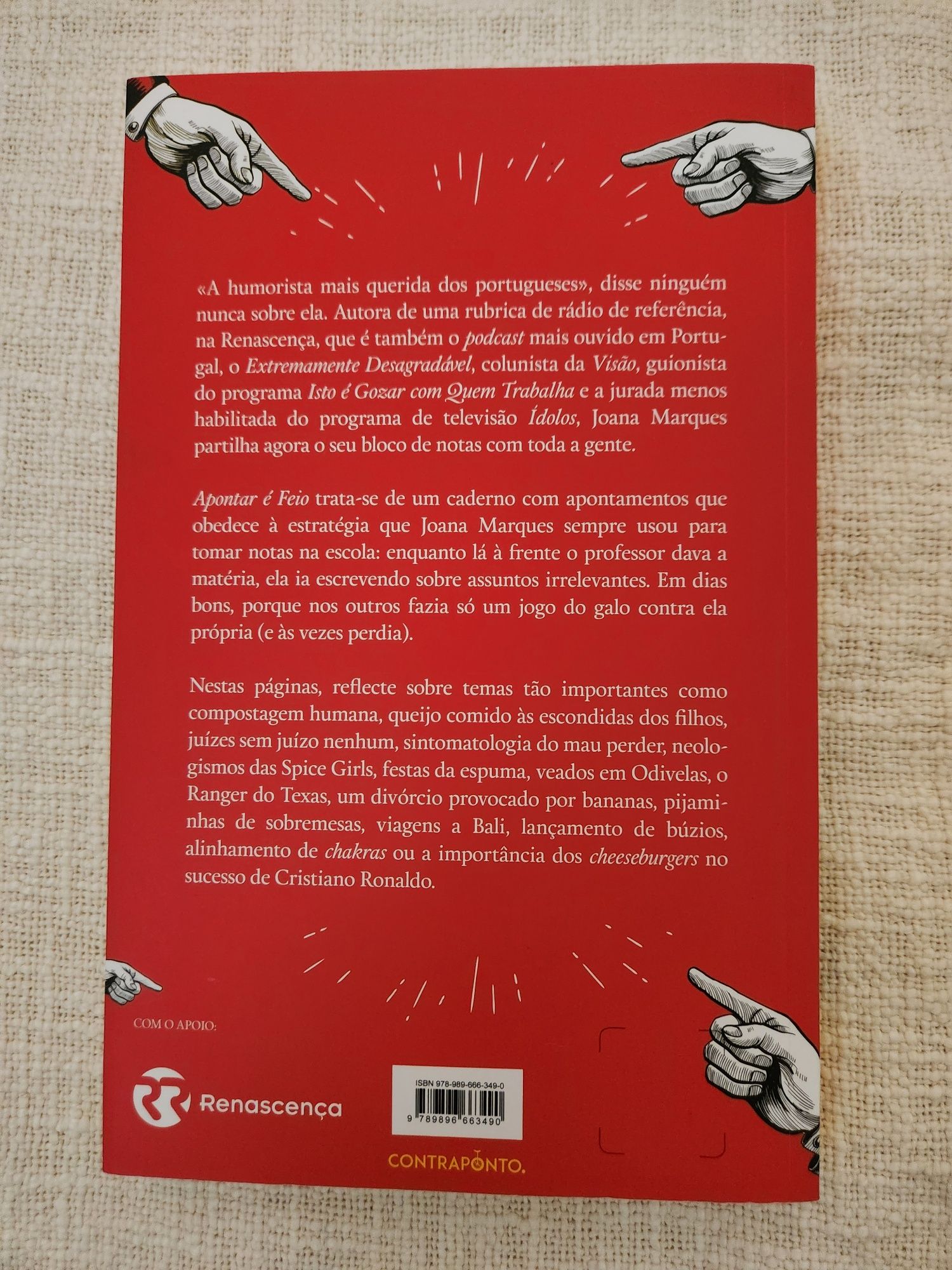 "Apontar é Feio" de Joana Marques