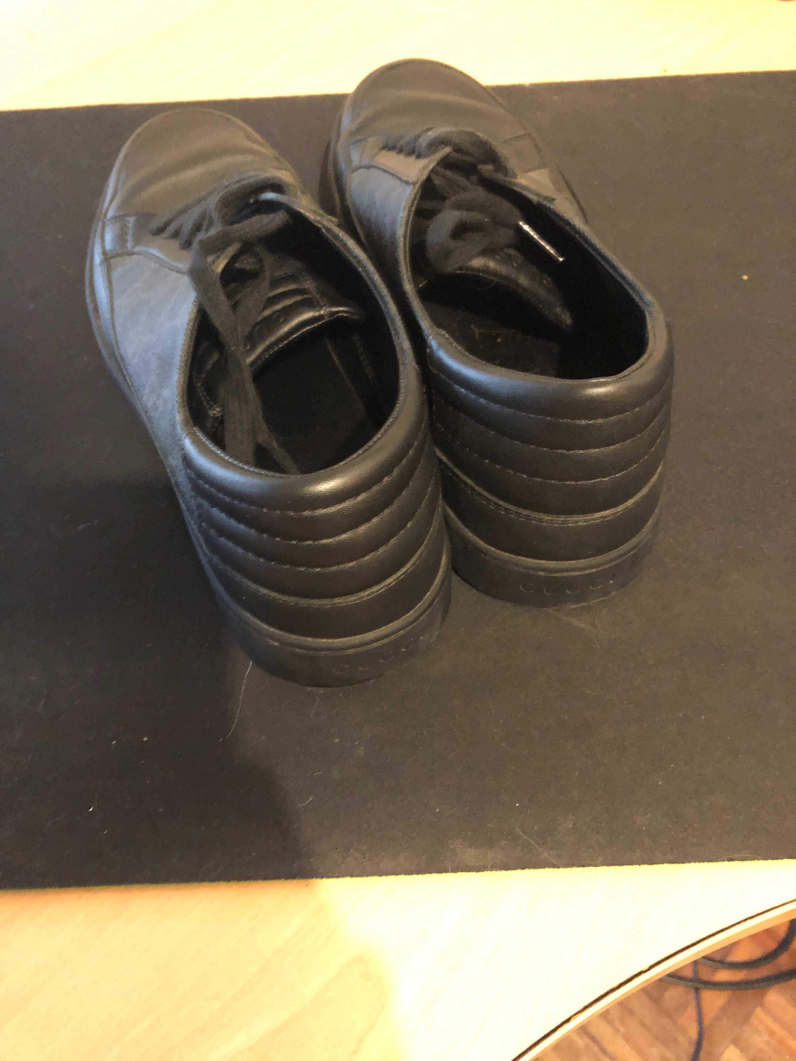 Ténis Gucci Common GG Supreme Black