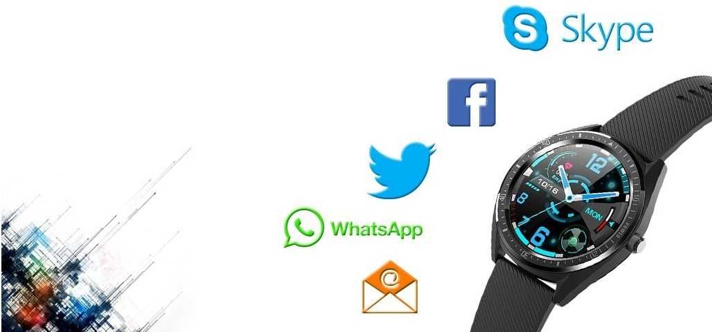 Smartwatch G. Rossi SW011-1 wiele funkcji, nowy nieużywany