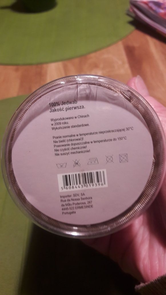 Nowy jedwabny krawat męski