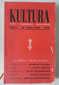 Czasopismo Kultura rocznik 1970 komplet