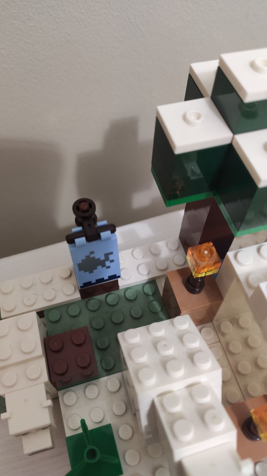 Klocki LEGO Minecraft 21142 Iglo niedźwiedzia polarnego kompletne