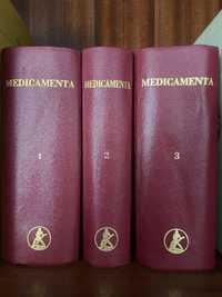 Livros antigos, coleção MEDICAMENTA 1962