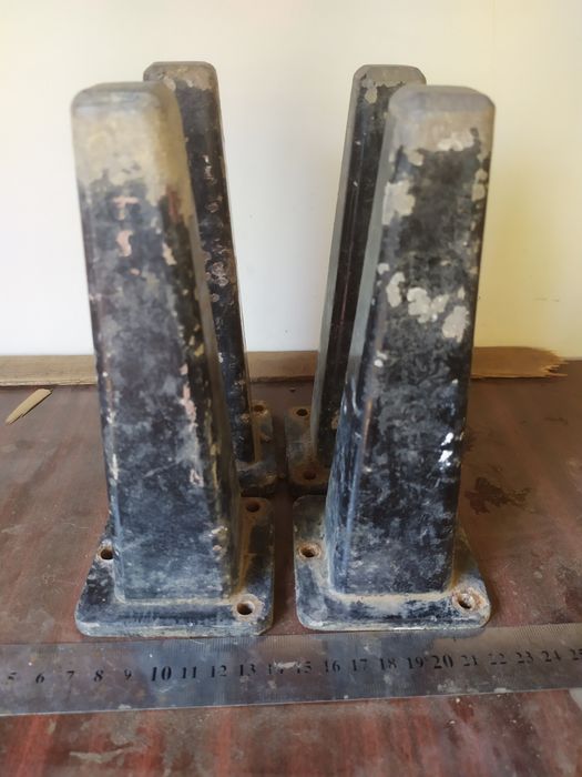 Меблеві ніжки аллюмінієві