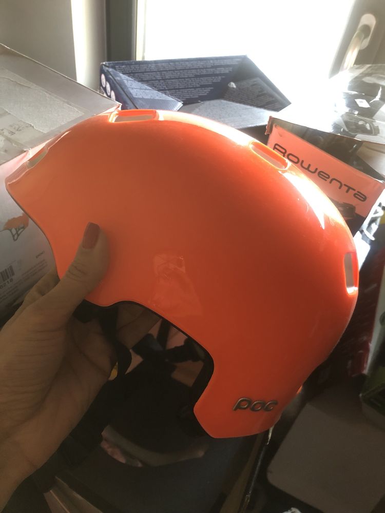 Kask rowerowy POCito Crane MIP - Fluo. Orange