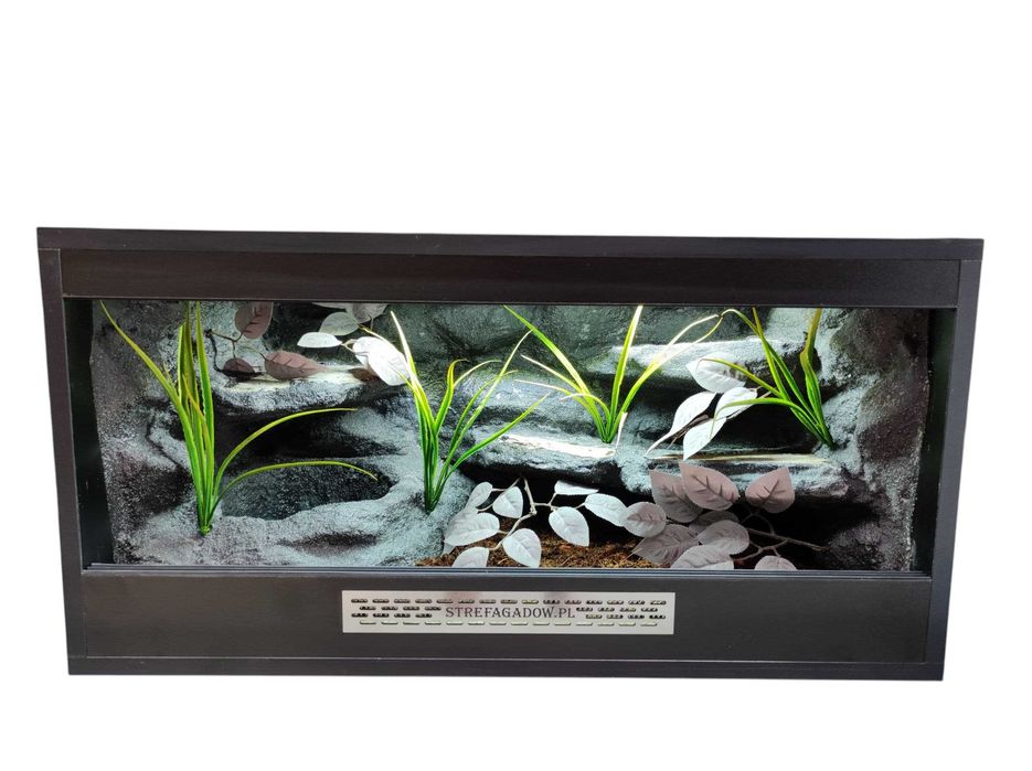 Terrarium tropikalne nr748 80/40/40 dla węża boa pyton DOSTĘPNE