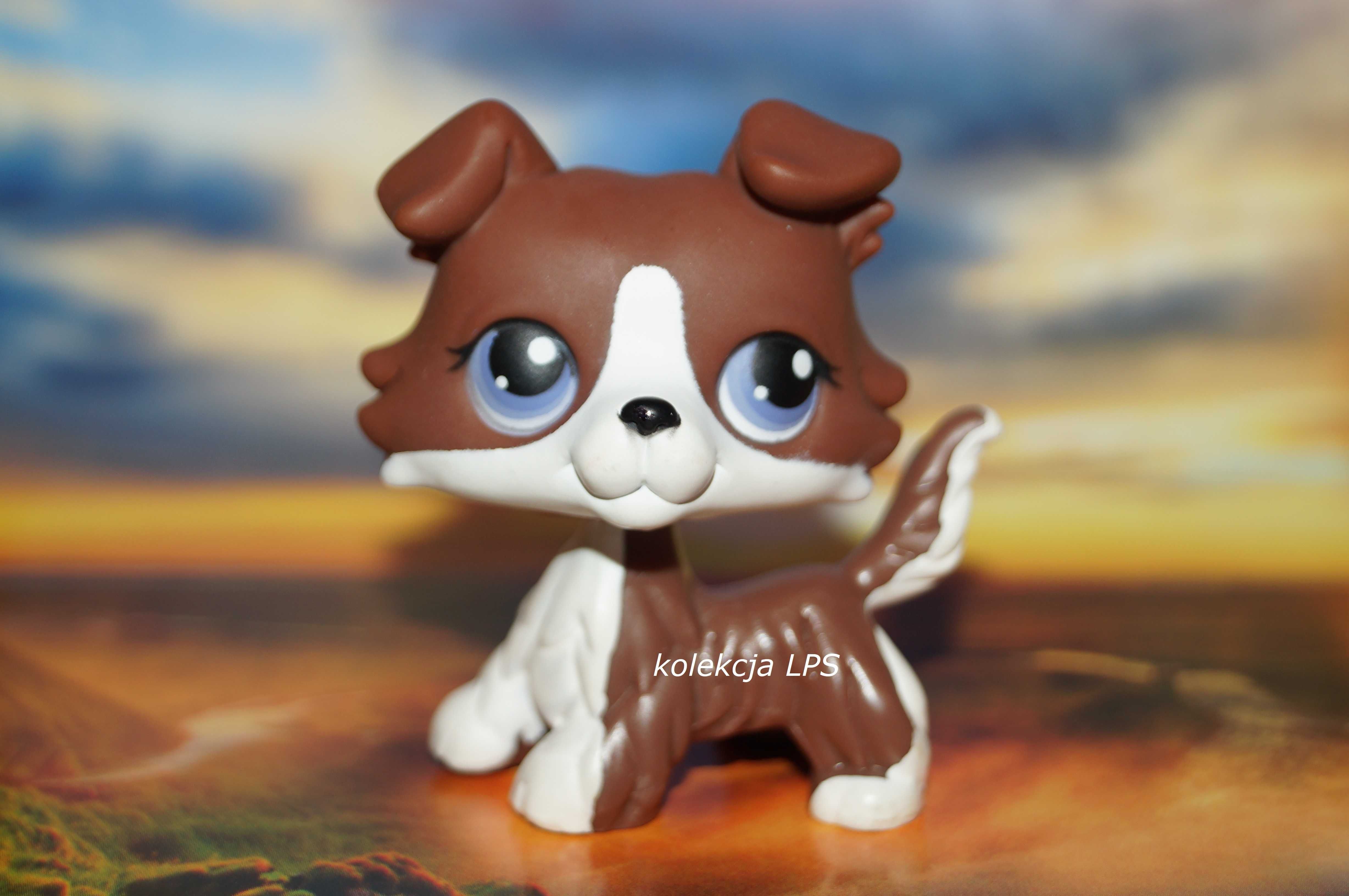 LPS Littlest Pet Shop collie puzzle oryginalny POP oryginał UNIKAT