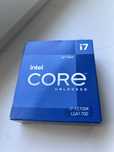 Intel core I7 12700K BOX ‒ używany, jak nowy, w oryginalnym pudełku