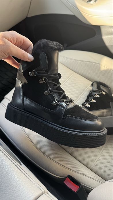 Черевики зимові натуральні . Женские зимние ботинки натуральные