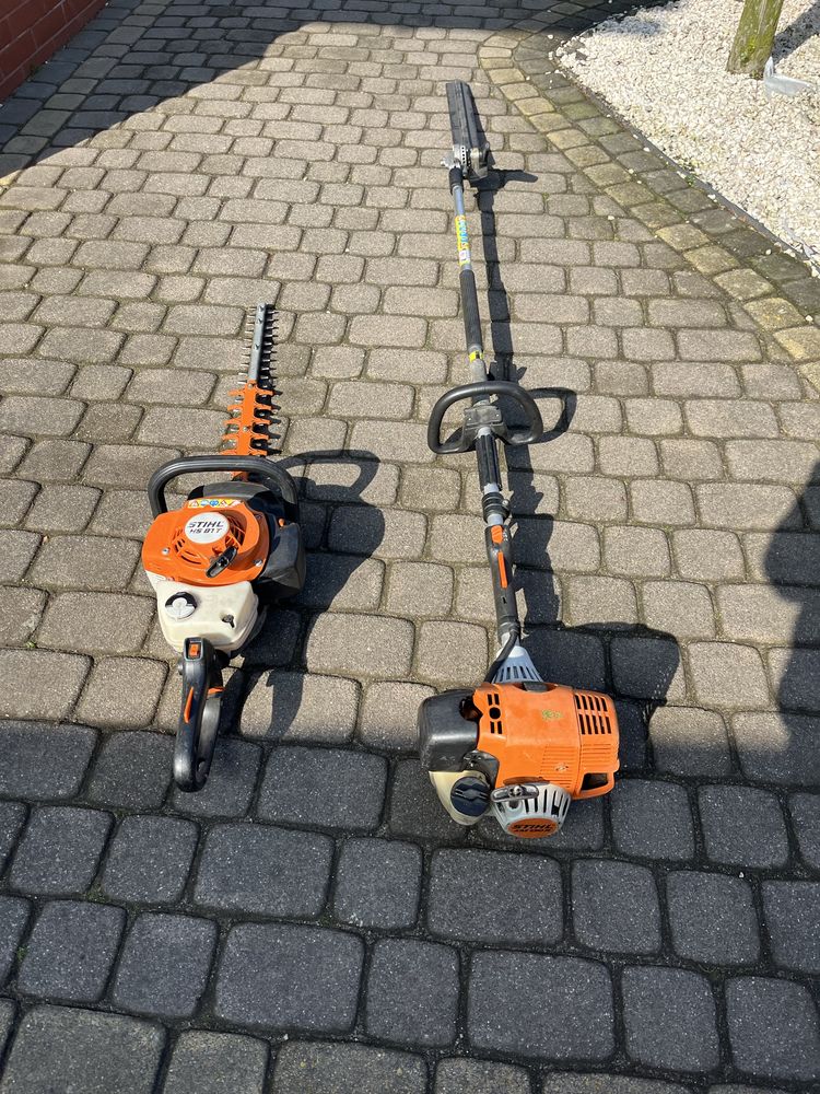 Nożyce do żywopłotu Stihl KM 130 R na wysięgniku