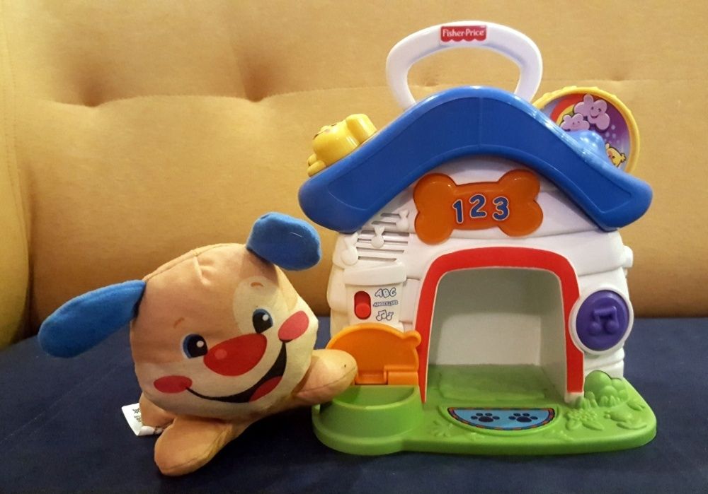 Fisher-Price, domek szczeniaczka uczniaczka X272, zabawka interaktywna