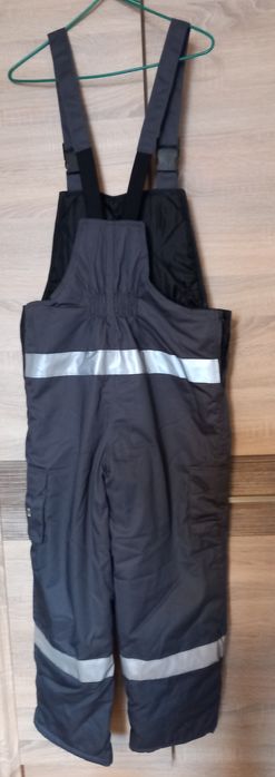 Ocieplane ogrodniczki robocze