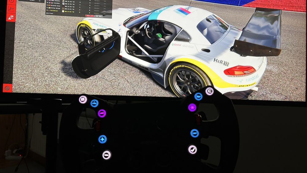 Zestaw simracing (simagic, fanatec)