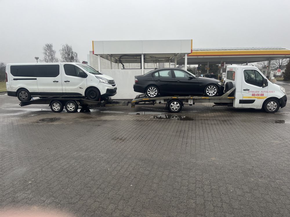 Holownik hol laweta autolaweta holowanie transport pomoc drogowa PL UE