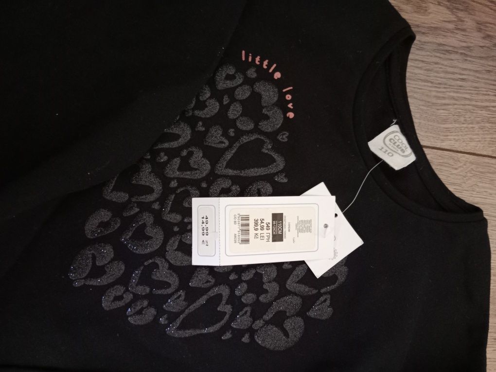 Bluza dziewczęca 110 Smyk NOWA