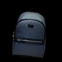 Mochila Gucci em Canvas Cinza  Usada M/F