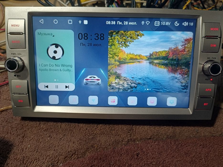 FORD Android Focus Kuga C S Max Transit Fiesta 2/32гб Carplay GPS BT