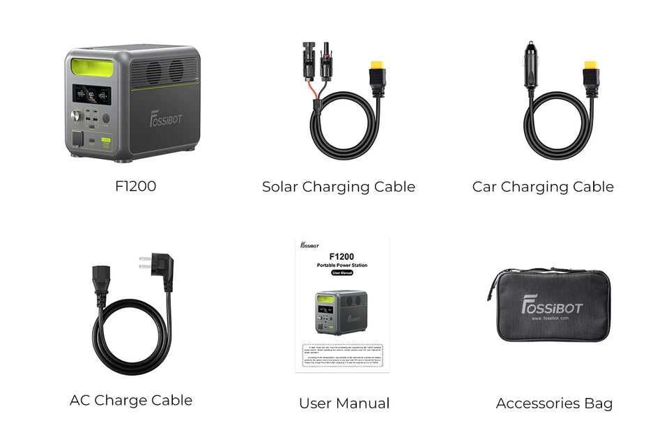 Зарядна станція Fossibot F1200 (ціна виробника!)