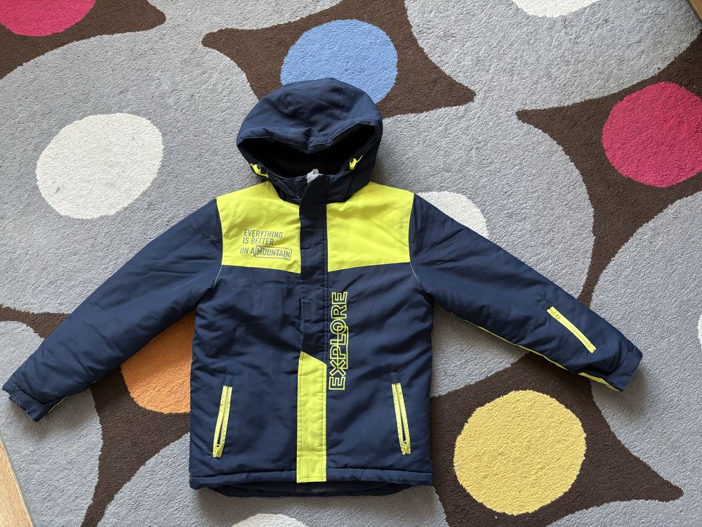 Kurtka zimowa dla chlopca 140