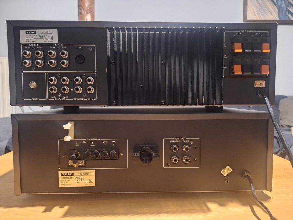 teac BX-500 i teac TX-500