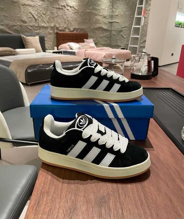 Buty meskie Mokasyny Adidas campus 00s Black R.42