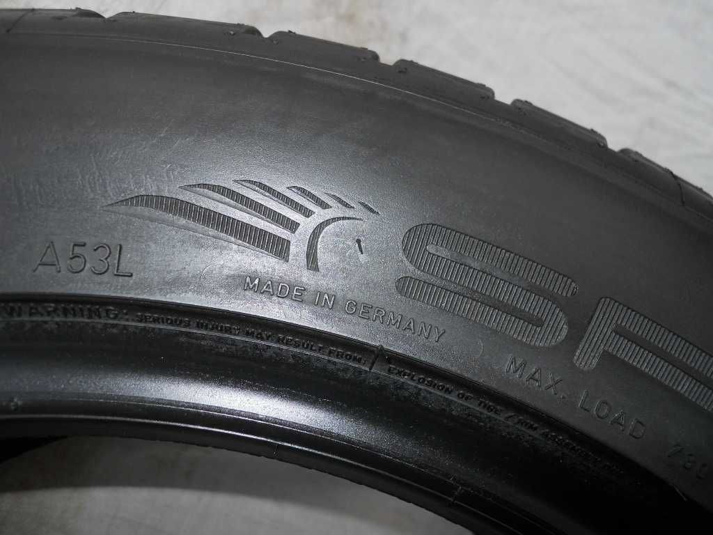 2 opony letnie DUNLOP SPORT MAXX RT 225/55 R17 97Y (nieużywane)