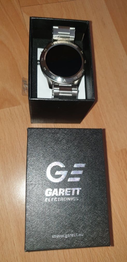 Smartwatch Garett GT22S silver steel