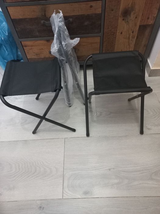 Stolik składany turystyczny + 4 krzesła składane