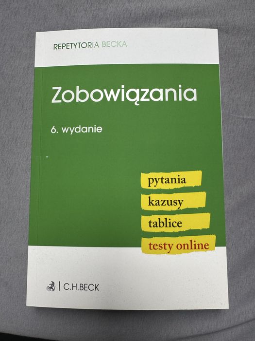 Zobowiązania repetytorium Becka