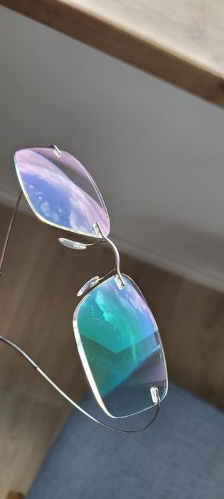 Silhouette oprawki męskie wraz ze szkłami hoya okulary korekcyjne