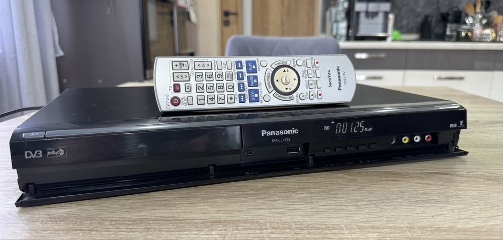 Panasonic DMR-EX72S #Nagrywarka DVD HDD #160 GB #DVB-S #USB #HDMI #DV