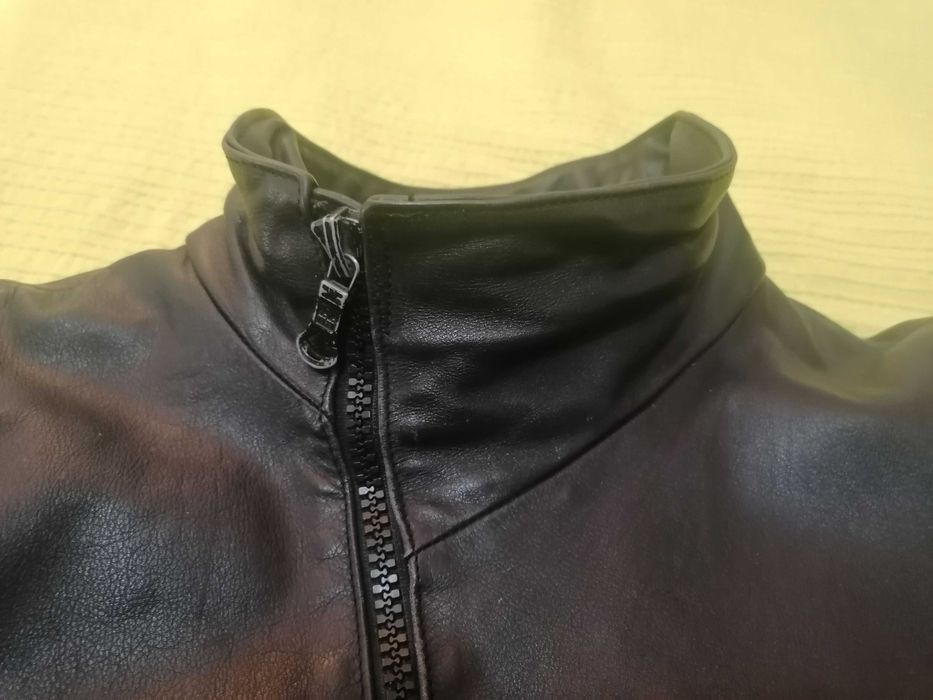 Casaco Mota Dainese XL 56 em pele, vintage, em bom estado