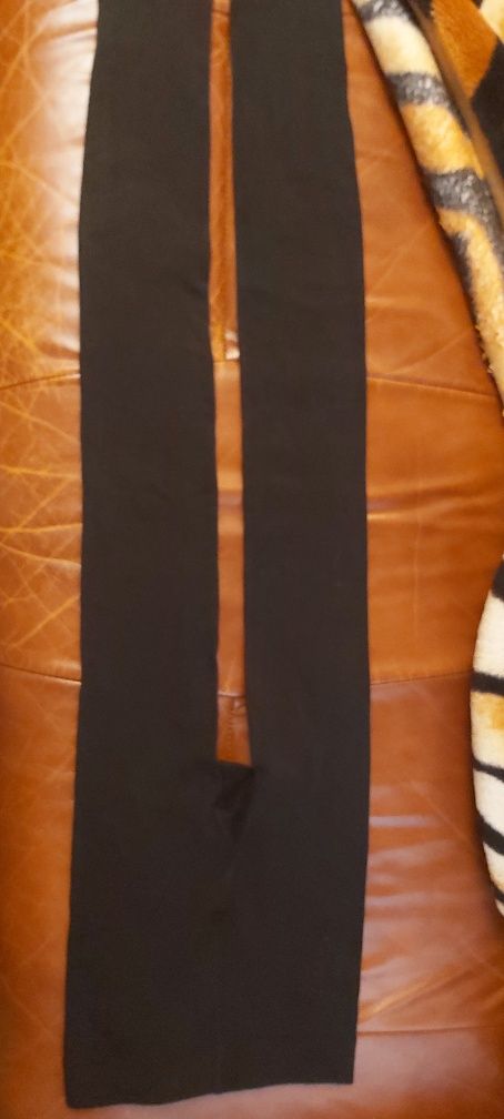 czarne, rajstopy na zimę r.xl
