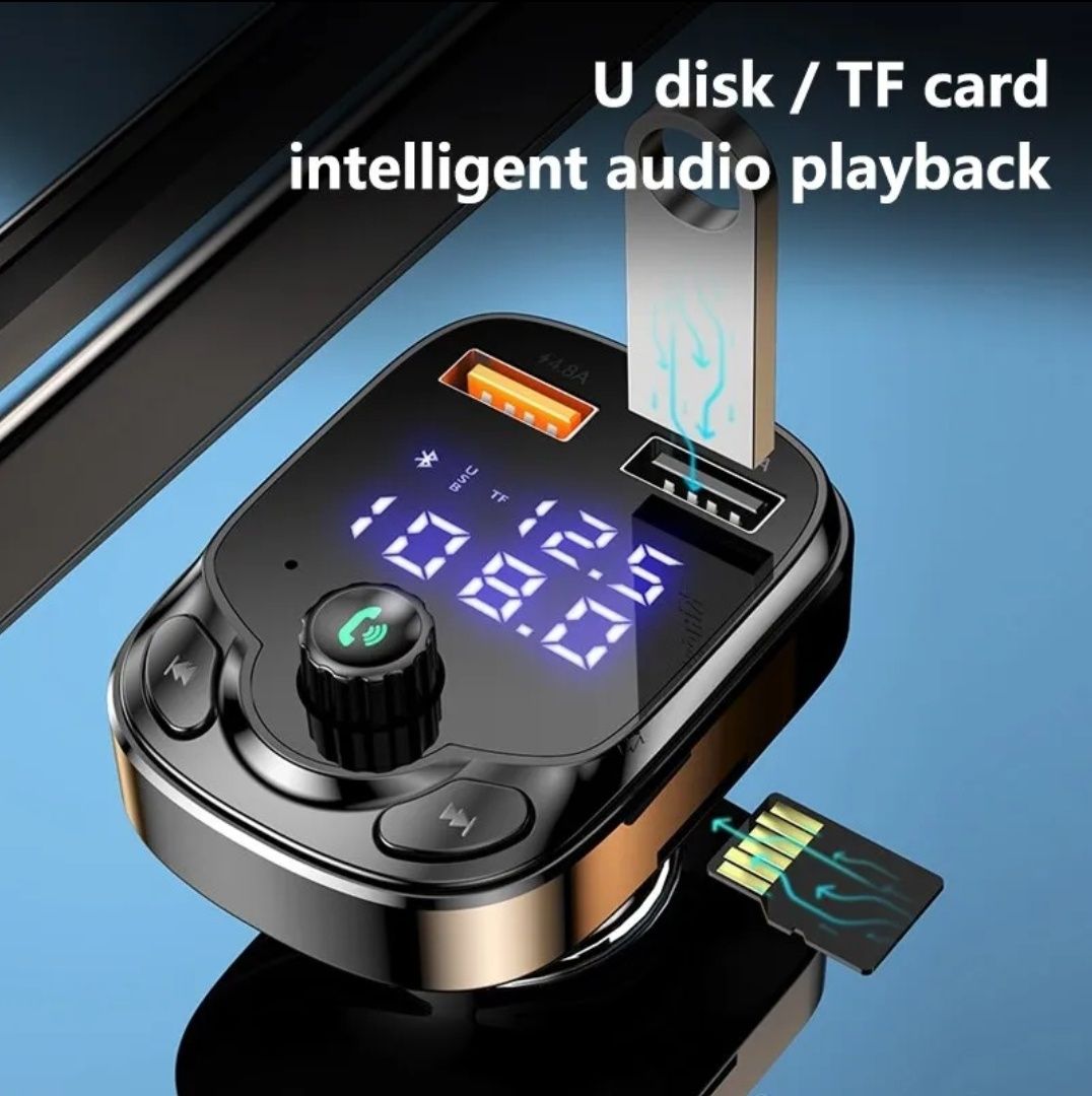 Автомобильный FM/Bluetooth модулятор