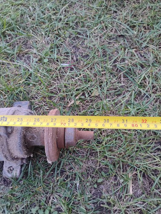 Wał heblarki z możliwością zamocowania piły