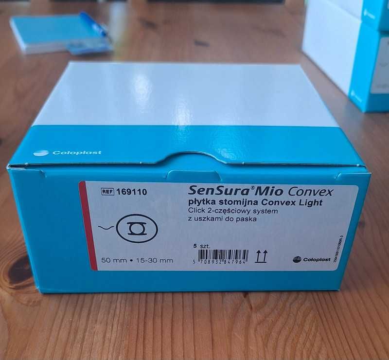 Coloplast SenSura Mio Convex Light płytka stomijna 5 szt.