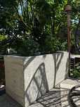 Donice ogrodowe styropianowe beton lub tynk