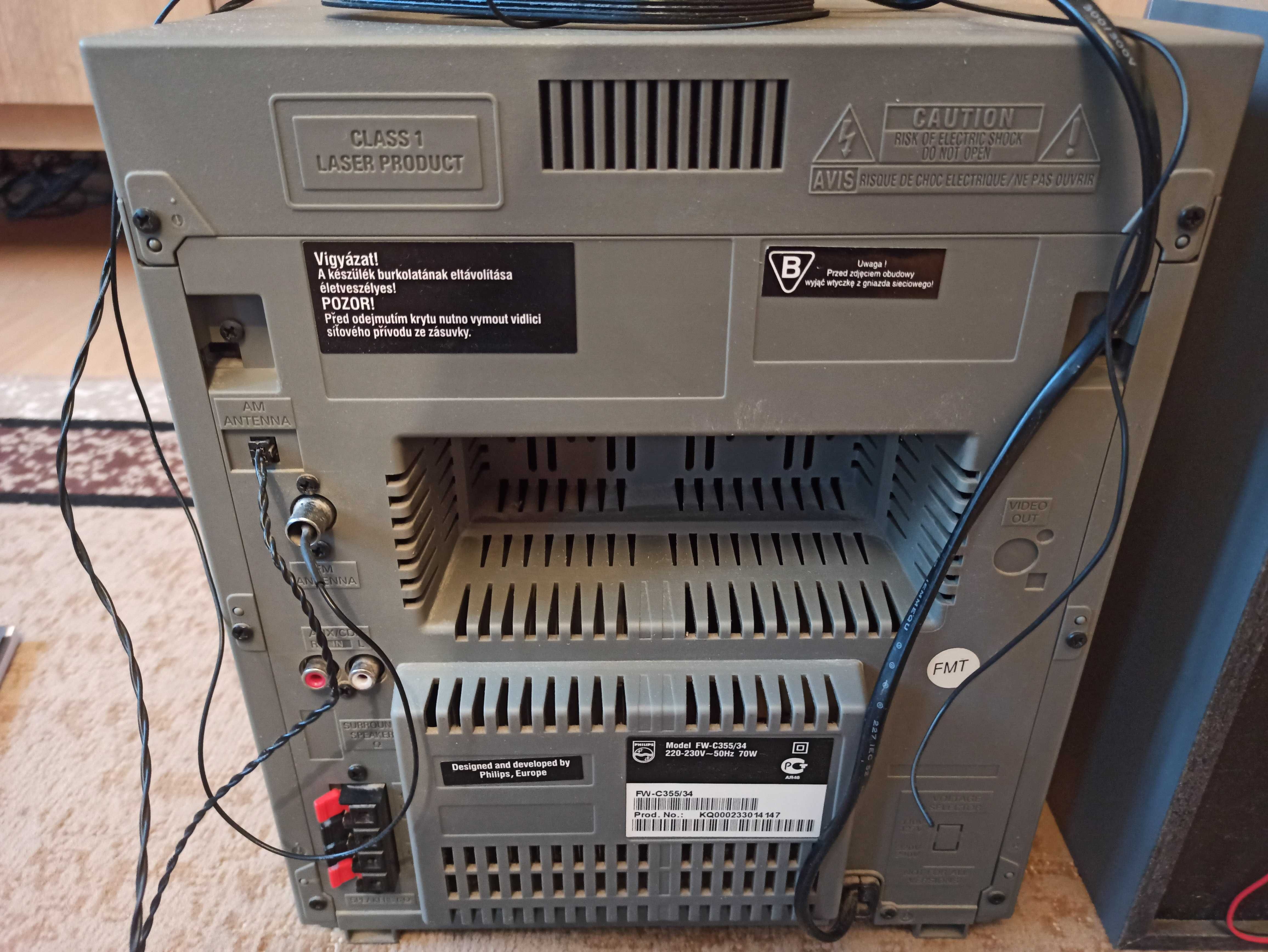 Wieża Philips fw-c355 mini hifi system